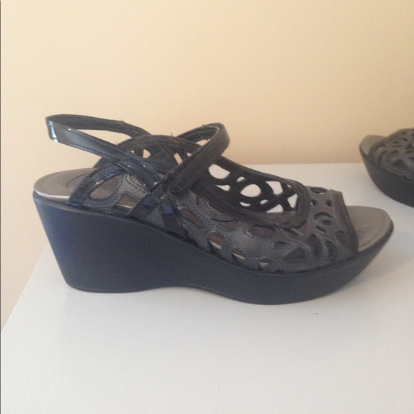 Naot The Deluxe Women’s Wedge Sandals US7/EU38 - Picture 4 of 7